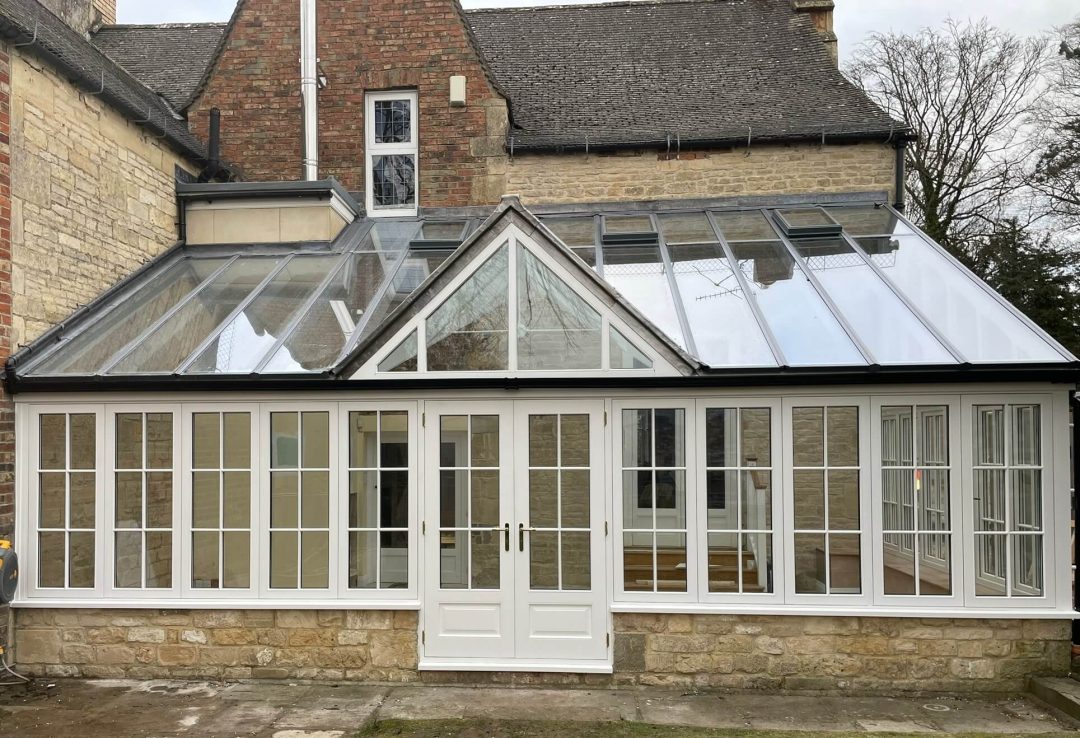 Lean-To Hardwood Conservatory Prestbury