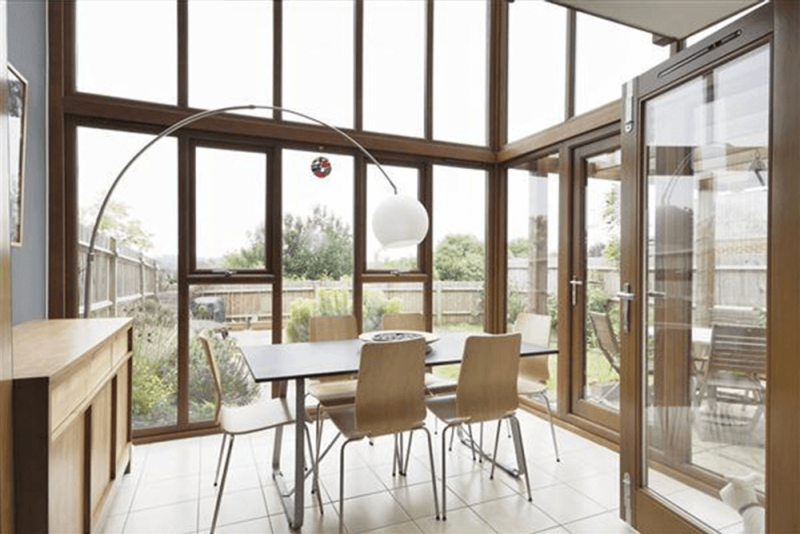 interior of orangery.