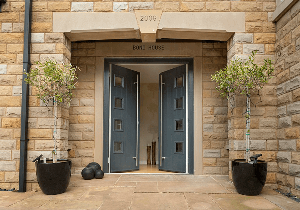 Grey composite doors Cheltenham